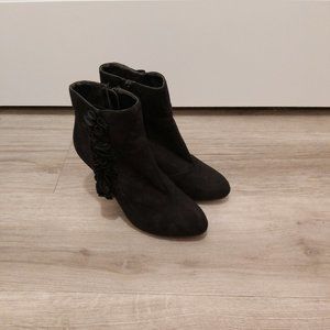 Black Suede Ankle Boots